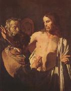 Gerrit van Honthorst The Incredulithy of St Thomas (mk08) France oil painting artist